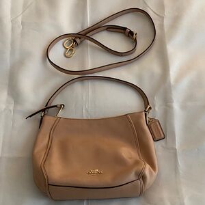 Coach Brand Blush Pink Purse with Shoulder Strap